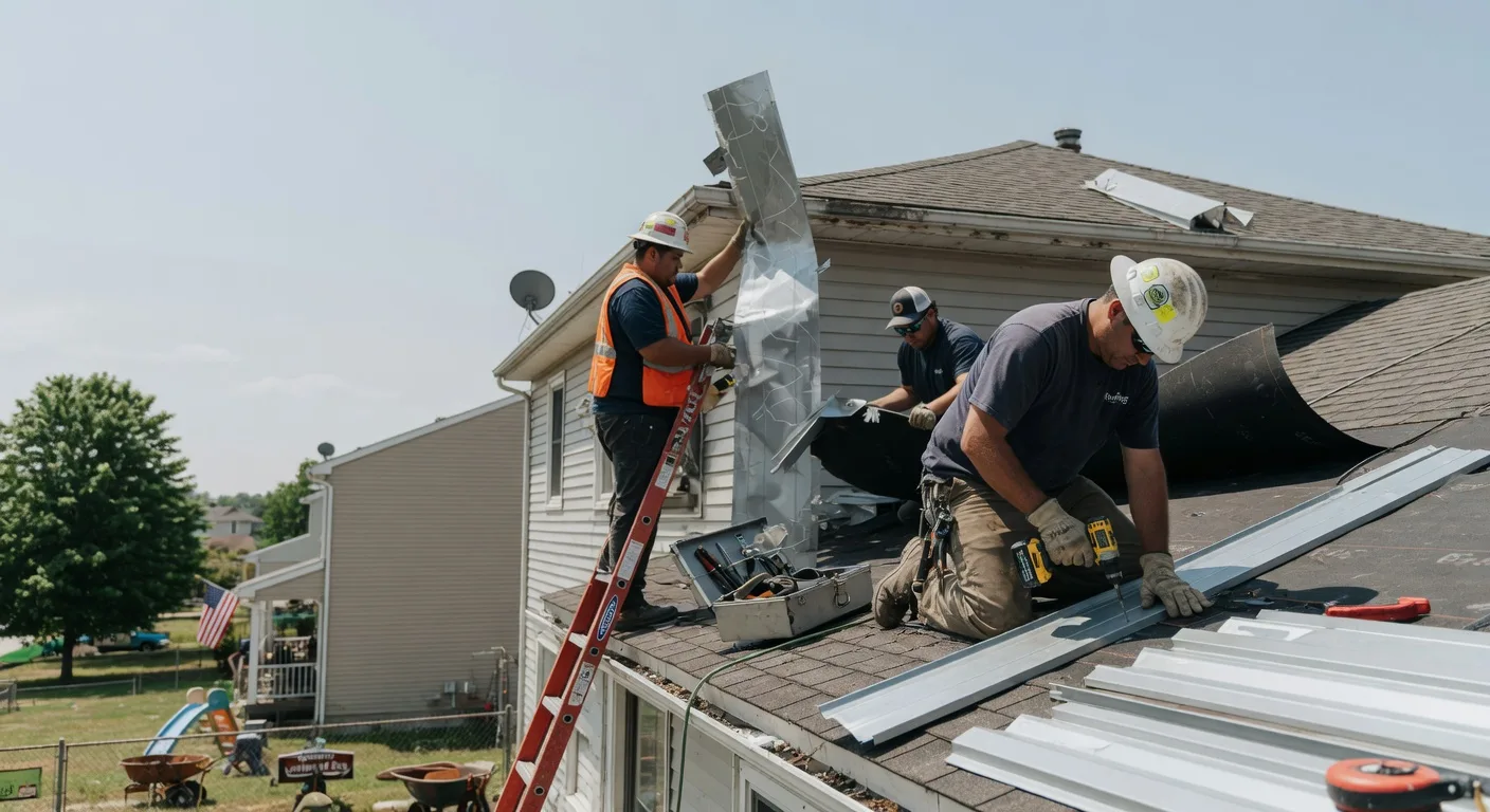 Metal Roof Repair in Lake City, IA